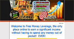 Desktop Screenshot of freemoneyleverage.com